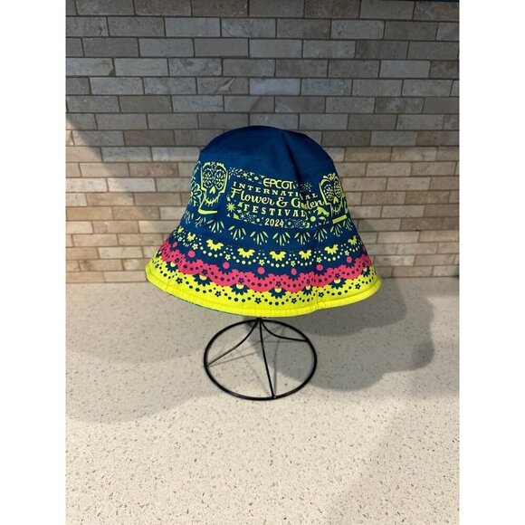 Disney Reversible Bucket Hat - 2024 Epcot Flower And Garden Coco - Picture 1 of 7